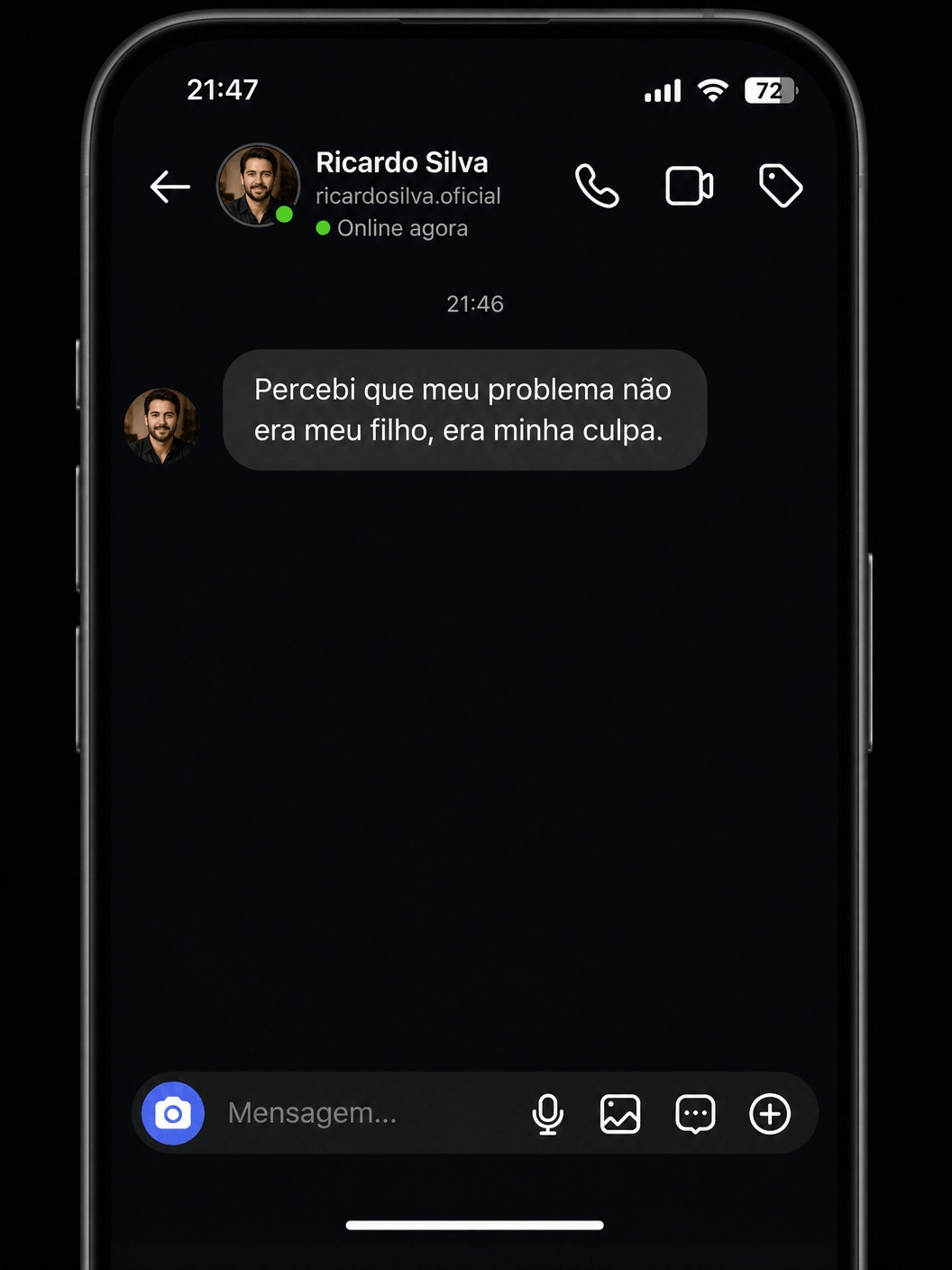 Depoimento Beatriz Costa — Telegram